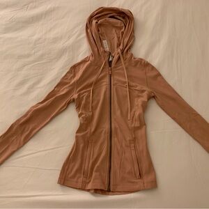 Women's Lululemon Nulu Pink Hooded Jacket